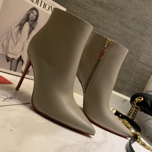$125.00,Christian Louboutin Ankle Boots # 261454