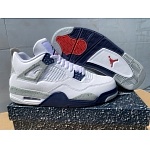 Jordan 4 Middle Night Navy Sneaker For Men in 261057