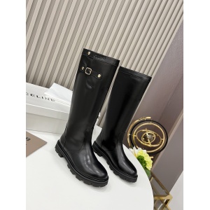 $1190.00,Celine Margaret high boot in Calfskin For Women # 262839