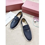 Loro Piana Summer Charms Walk Suede Moccasins Loafer For Men # 263021