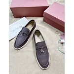 Loro Piana Summer Charms Walk Suede Moccasins Loafer For Men # 263022