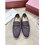 Loro Piana Summer Charms Walk Suede Moccasins Loafer For Men # 263022, cheap Loro Piana