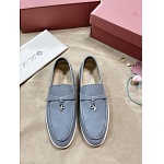 Loro Piana Summer Charms Walk Suede Moccasins Loafer For Men # 263023, cheap Loro Piana