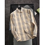 Burberry Long Sleeve Shirts For Men # 263226, cheap Burberry Shirts