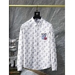 Louis Vuitton Long Sleeve Shirts Unisex # 263325, cheap Louis Vuitton Shirts