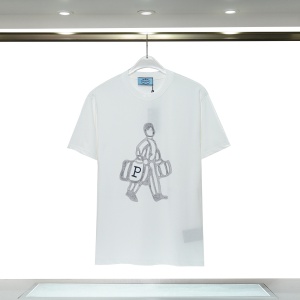 $26.00,Prada Short Sleeve T Shirt Unisex # 263568