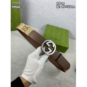 $55.00,Gucci 4.0cm Width Belts For Men # 263944