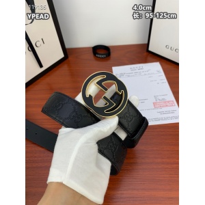 $55.00,Gucci 4.0cm Width Belts For Men # 263954