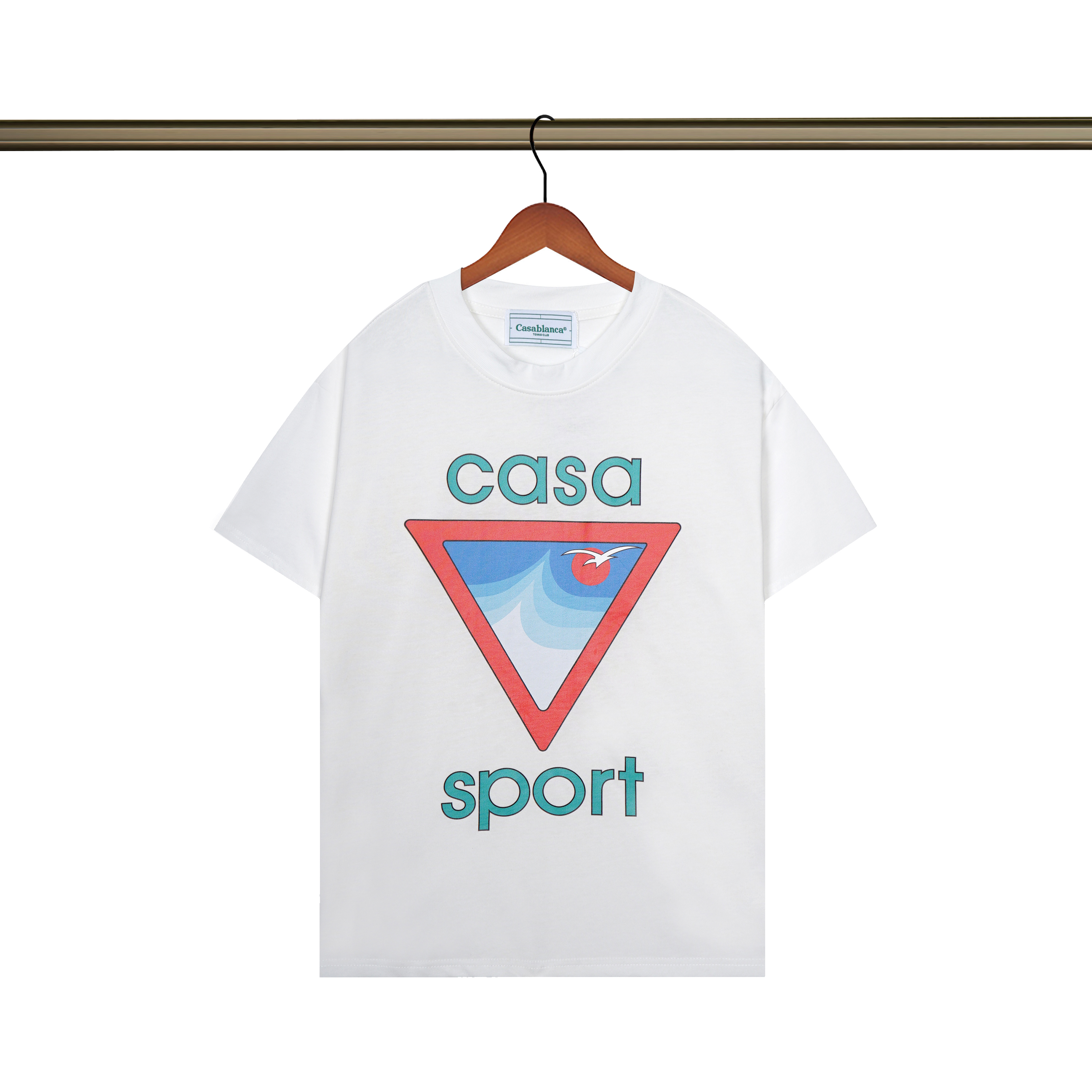 Casablanca Short Sleeve T Shirt Unisex # 263543