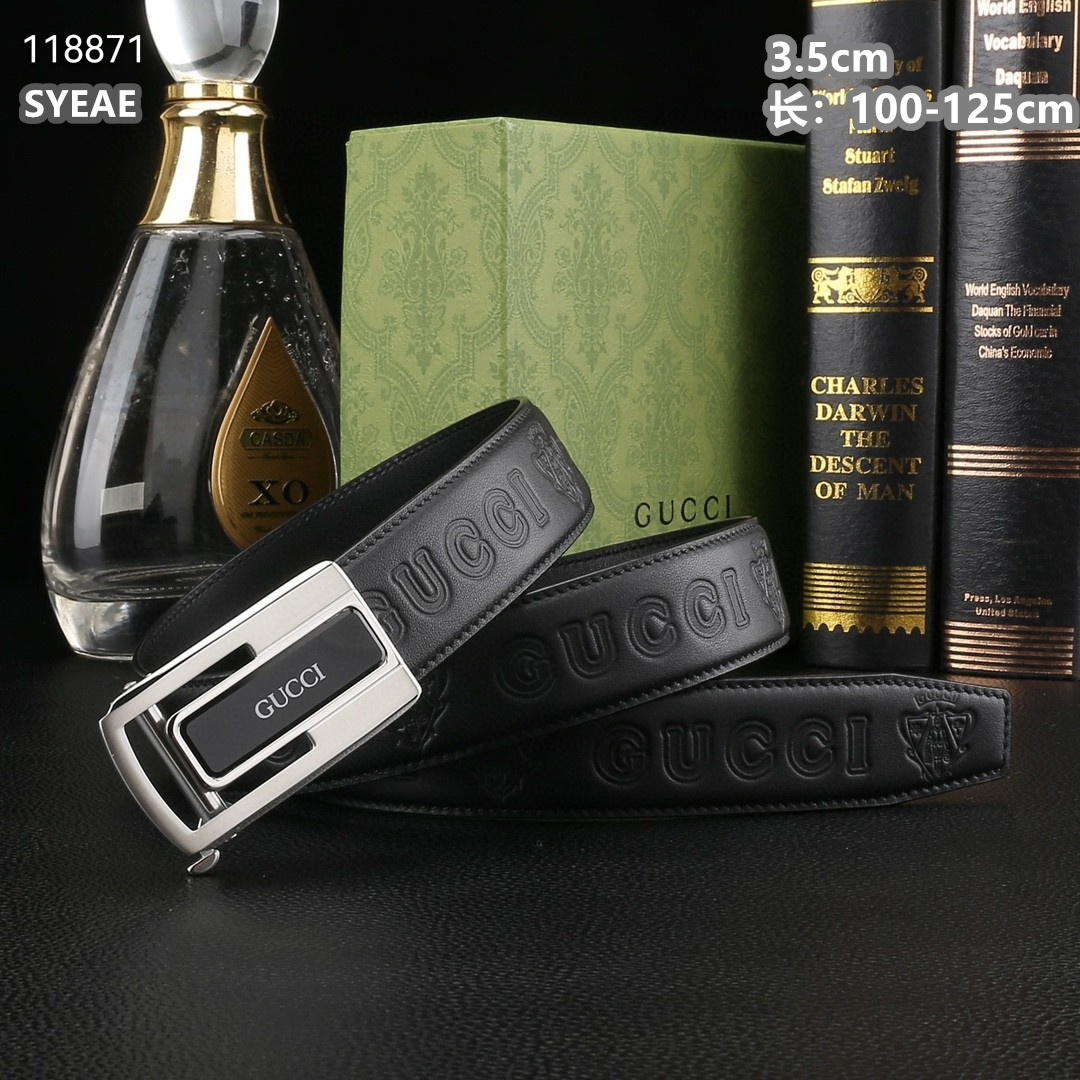 Gucci 3.5cm Width Belts For Men # 263922