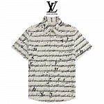 Louis Vuitton Short Sleeve Shirts Unisex # 263654, cheap Louis Vuitton Shirts