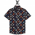 Louis Vuitton Short Sleeve Shirts Unisex # 263656, cheap Louis Vuitton Shirts