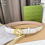 Gucci 3.5cm Width Belts For Men # 263913, cheap Gucci Belts