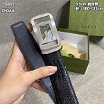 Gucci 3.5cm Width Belts For Men # 263924, cheap Gucci Belts