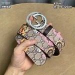Gucci 4.0cm Width Belts For Men # 263947, cheap Gucci Belts
