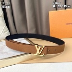Louis Vuitton 2.5cm Width Belts  # 263981, cheap LouisVuitton Belts