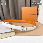 Louis Vuitton 2.5cm Width Belts  # 263983, cheap LouisVuitton Belts