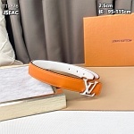 Louis Vuitton 2.5cm Width Belts  # 263983, cheap LouisVuitton Belts