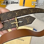 Louis Vuitton 2.5cm Width Belts  # 263986, cheap LouisVuitton Belts