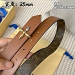 Louis Vuitton 2.5cm Width Belts  # 263986, cheap LouisVuitton Belts