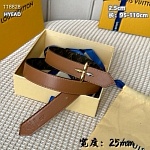Louis Vuitton 2.5cm Width Belts  # 263986, cheap LouisVuitton Belts