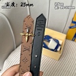 Louis Vuitton 2.5cm Width Belts  # 263987, cheap LouisVuitton Belts