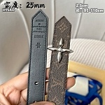 Louis Vuitton 2.5cm Width Belts  # 263988, cheap LouisVuitton Belts