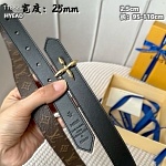 Louis Vuitton 2.5cm Width Belts  # 263989, cheap LouisVuitton Belts