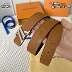 Louis Vuitton 3.0cm Width Belts  # 263990