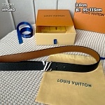 Louis Vuitton 3.0cm Width Belts  # 263990, cheap LouisVuitton Belts