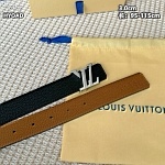 Louis Vuitton 3.0cm Width Belts  # 263990, cheap LouisVuitton Belts