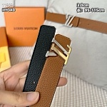 Louis Vuitton 3.0cm Width Belts  # 263991, cheap LouisVuitton Belts
