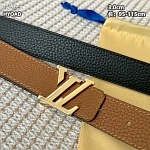 Louis Vuitton 3.0cm Width Belts  # 263992, cheap LouisVuitton Belts