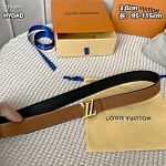 Louis Vuitton 3.0cm Width Belts  # 263992, cheap LouisVuitton Belts
