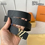 Louis Vuitton 3.0cm Width Belts  # 263993