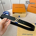 Louis Vuitton 3.0cm Width Belts  # 263993, cheap LouisVuitton Belts