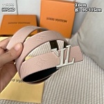 Louis Vuitton 3.0cm Width Belts  # 263994
