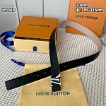 Louis Vuitton 3.0cm Width Belts  # 263994, cheap LouisVuitton Belts