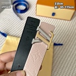 Louis Vuitton 3.0cm Width Belts  # 263995, cheap LouisVuitton Belts
