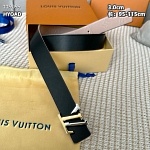 Louis Vuitton 3.0cm Width Belts  # 263995, cheap LouisVuitton Belts