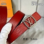 Louis Vuitton 3.0cm Width Belts  # 263997, cheap LouisVuitton Belts