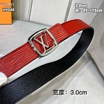 Louis Vuitton 3.0cm Width Belts  # 263997, cheap LouisVuitton Belts