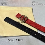 Louis Vuitton 3.0cm Width Belts  # 263997, cheap LouisVuitton Belts