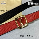 Louis Vuitton 3.0cm Width Belts  # 263998, cheap LouisVuitton Belts