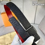 Louis Vuitton 3.0cm Width Belts  # 263999, cheap LouisVuitton Belts