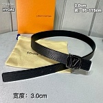 Louis Vuitton 3.0cm Width Belts  # 264001