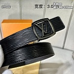 Louis Vuitton 3.0cm Width Belts  # 264001, cheap LouisVuitton Belts