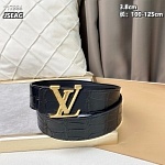 Louis Vuitton 3.5cm Width Belts  # 264005, cheap LouisVuitton Belts