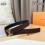Louis Vuitton 3.5cm Width Belts  # 264007, cheap LouisVuitton Belts