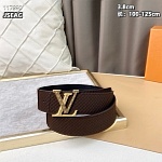 Louis Vuitton 3.5cm Width Belts  # 264007, cheap LouisVuitton Belts